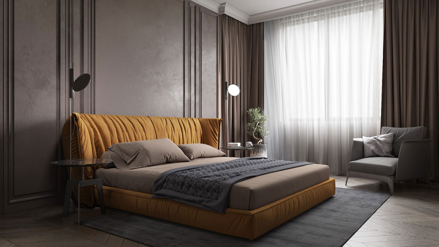 best bedroom interior fit out ideas for Dubai apartments