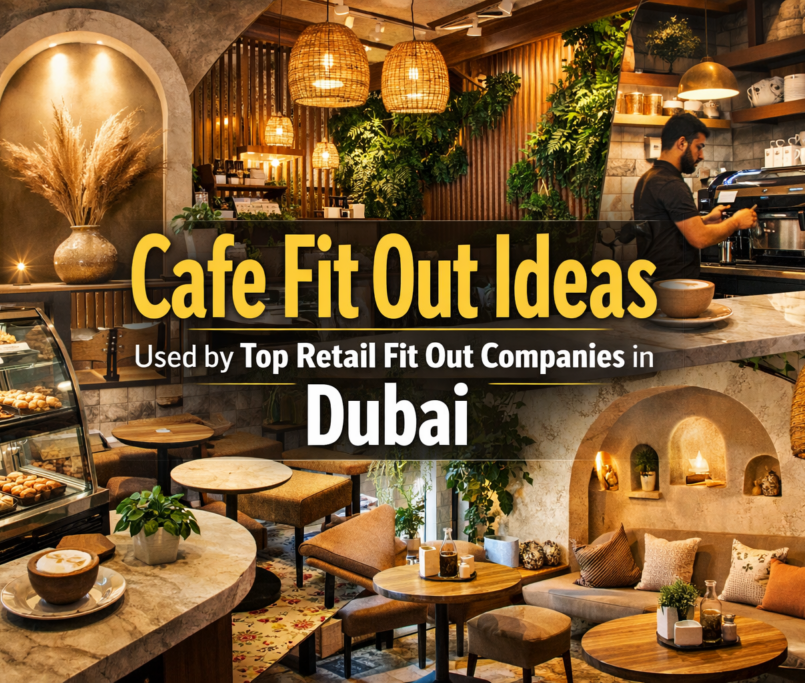 Different cafe fit out trends in Dubai