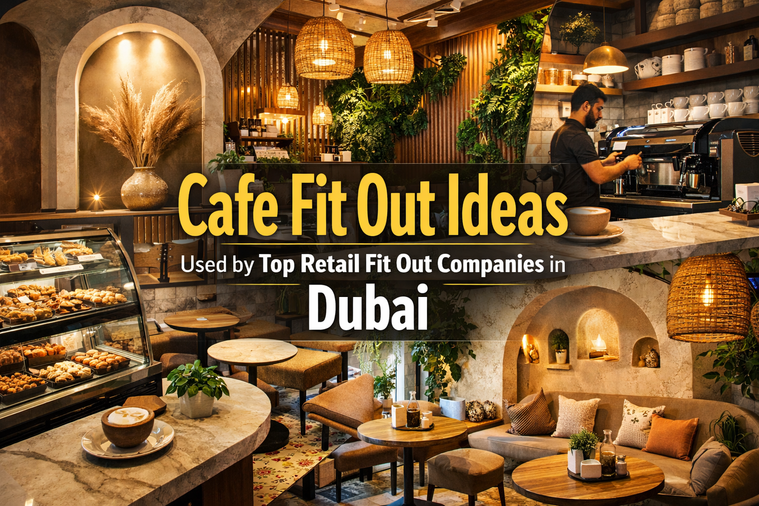 Different cafe fit out trends in Dubai